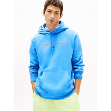 Tommy Jeans Linear Hoodie Blue
