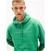 Tommy Jeans Linear Hoodie Green