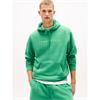 Tommy Jeans Linear Hoodie Green