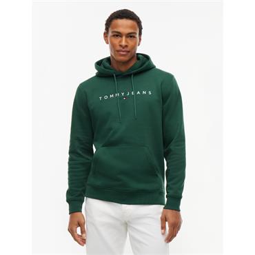 Tommy Jeans Linear Hoodie Velvet Green