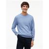 Tommy Hilfiger Pima Organic Cotton Cashmere Knit Brisk Blue