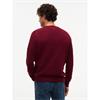 Tommy Hilfiger Pima Organic Cotton Cashmere Knit Burgundy