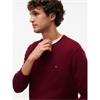 Tommy Hilfiger Pima Organic Cotton Cashmere Knit Burgundy