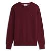 Tommy Hilfiger Pima Organic Cotton Cashmere Knit Burgundy