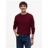 Tommy Hilfiger Pima Organic Cotton Cashmere Knit Burgundy
