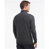 Barbour Essential Lambswool Half Zip Knit Charcoal