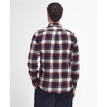 Barbour Crosswell Check Shirt Merlot