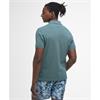 Barbour Tartan Pique Polo Tee Teal