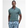 Barbour Tartan Pique Polo Tee Teal