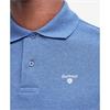 Barbour Tartan Pique Polo Tee Chambray
