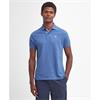 Barbour Tartan Pique Polo Tee Chambray