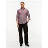 Tommy Hilfiger Heritage Oxford Gingham Check  Burgundy