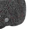 Bugatti Windproof Flat Cap with Ear Flaps Grey