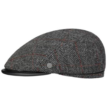 Bugatti Windproof Flat Cap with Ear Flaps Grey