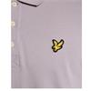 Lyle & Scott  Long Sleve Polo Top Lilac
