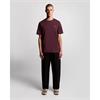 Lyle & Scott  Plain T Shirt Burgundy