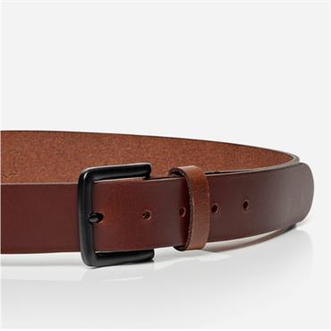 Monti Genova Leather Belt Brown