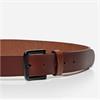 Monti Genova Leather Belt Brown