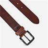 Monti Genova Leather Belt Brown