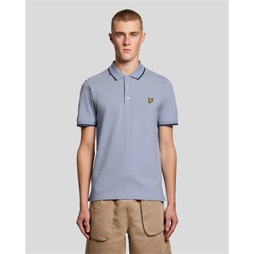 Lyle & Scott Tipped Polo tee Blue