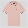 Lyle & Scott Tipped Polo tee Pink