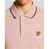 Lyle & Scott Tipped Polo tee Pink