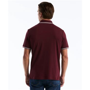 Penguin Orginal Interlock Tipped Polo Tee Port