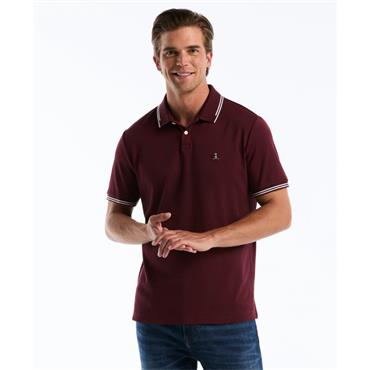 Penguin Orginal Interlock Tipped Polo Tee Port