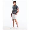 Penguin Orginal Jersey Breton Stripe Tee Saphire