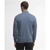 Barbour Cotton Quater-Zip Jumper Dusk Blue