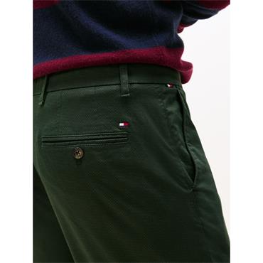 Tommy Hilfiger Denton Printed Structure Chino  Green