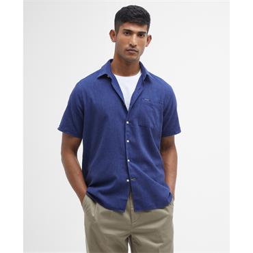 Barbour Nelson Short Sleave Shirt Indigo