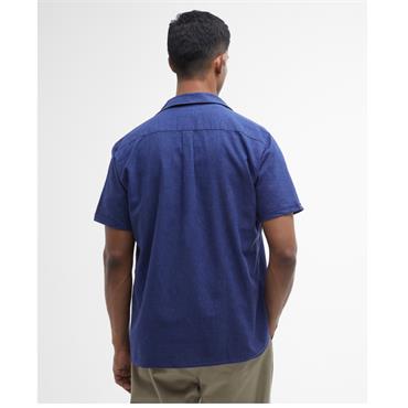Barbour Nelson Short Sleave Shirt Indigo