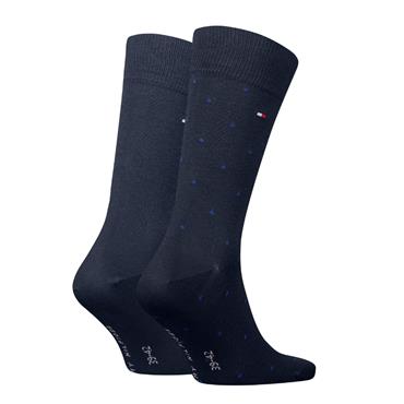 Tommy Hilfiger Dot 2 Pack Socks Cobalt