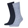 Tommy Hilfiger Dot 2 Pack Socks Light Blue