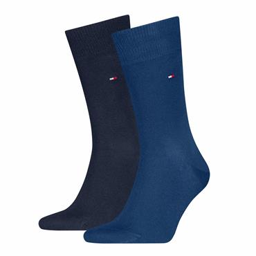 Tommy Hilfiger Classic 2 Pack Socks Blue