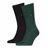 Tommy Hilfiger Classic 2 Pack Socks Evergreen