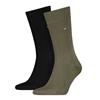 Tommy Hilfiger Classic 2 Pack Socks Green