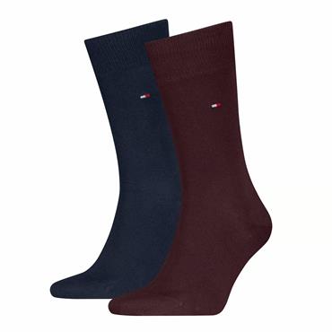 Tommy Hilfiger Classic 2 Pack Socks Rouge