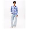 Tommy Jeans Flannel Check Shirt Powder Blue