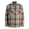 Jack & Jones Raymond Melange Check Overshirt Taupe