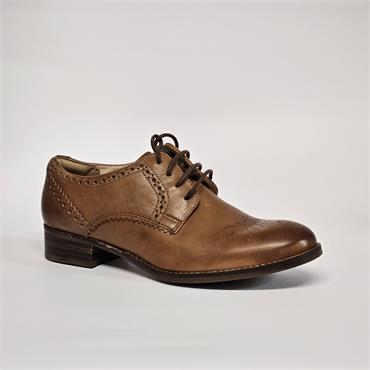 Clarks Netley Rose - Tan Leather