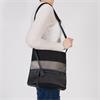 Rieker Front Zip Crossbody Bag - Black Combi