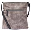 Rieker Front Zip Crossbody Bag - Black Combi