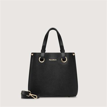 Marco Moreo Cannavaro Tote Bag - Black Gold Leather