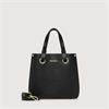 Marco Moreo Cannavaro Tote Bag - Black Gold Leather
