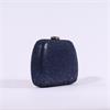 Sorento Clutch With Chain Strap Bag - Silver Sparkle