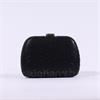 Sorento Clutch With Chain Strap Bag - Black Sparkle