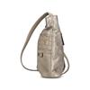 Rieker Front Zip Crossbody Bag - Beige Metallic Combi