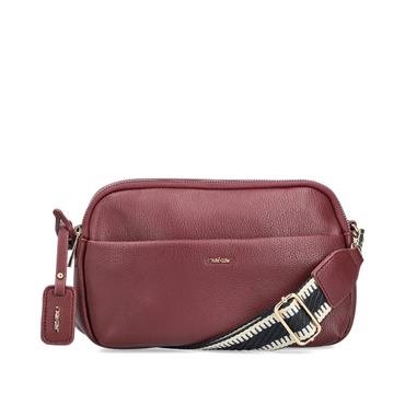 Rieker Crossbody Strap Bag - Wine
